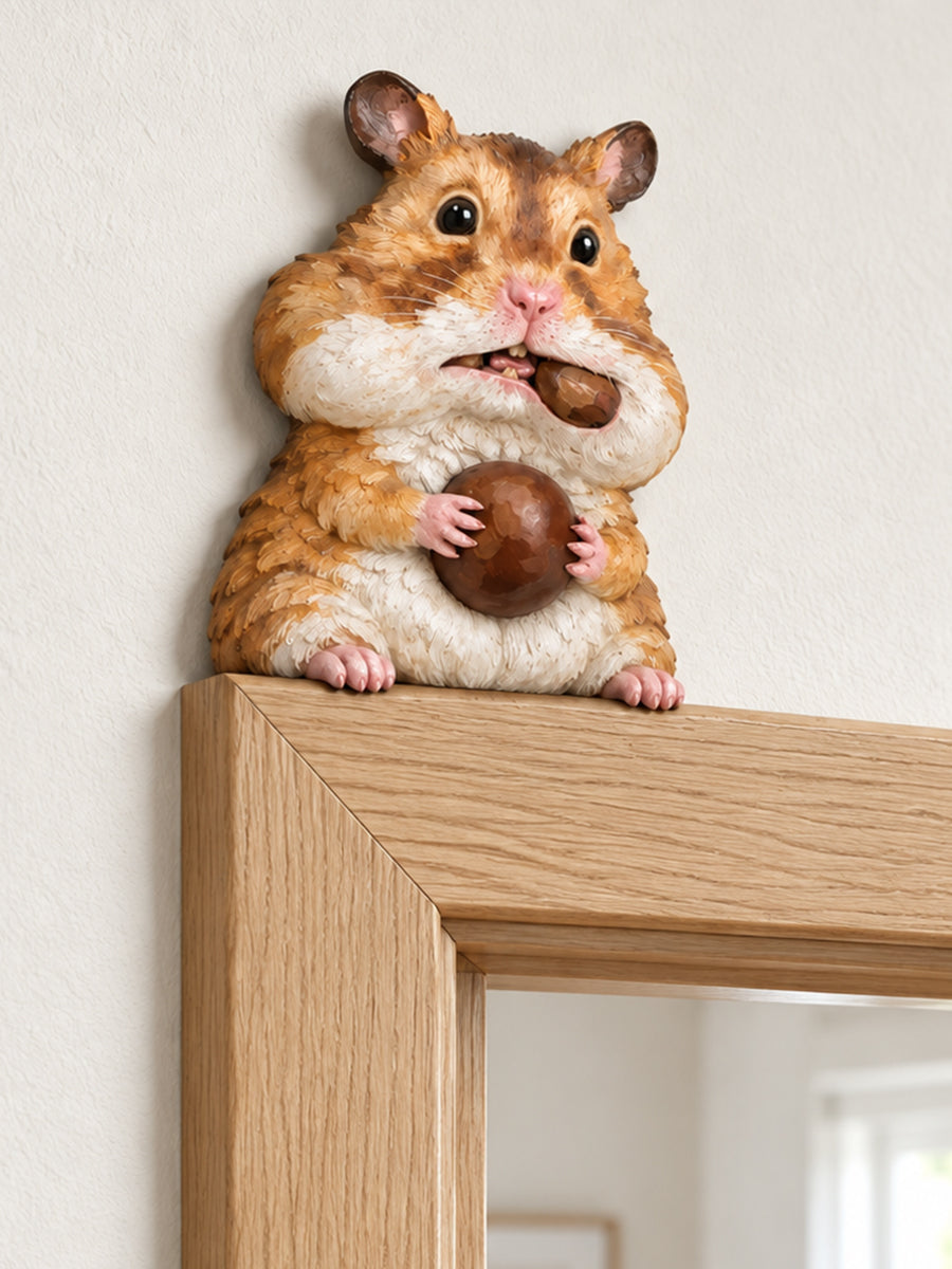 🐹Charming Hamster Door Frame Corner Decor