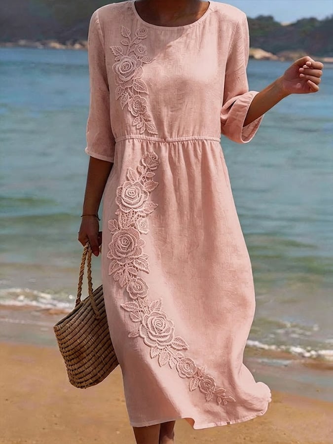 Women's Casual Floral Print Dress