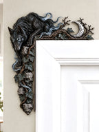 Moonlit Phantom Hound Door Frame Corner Decor