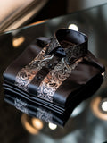 Men's Satin Long Sleeve Shirt