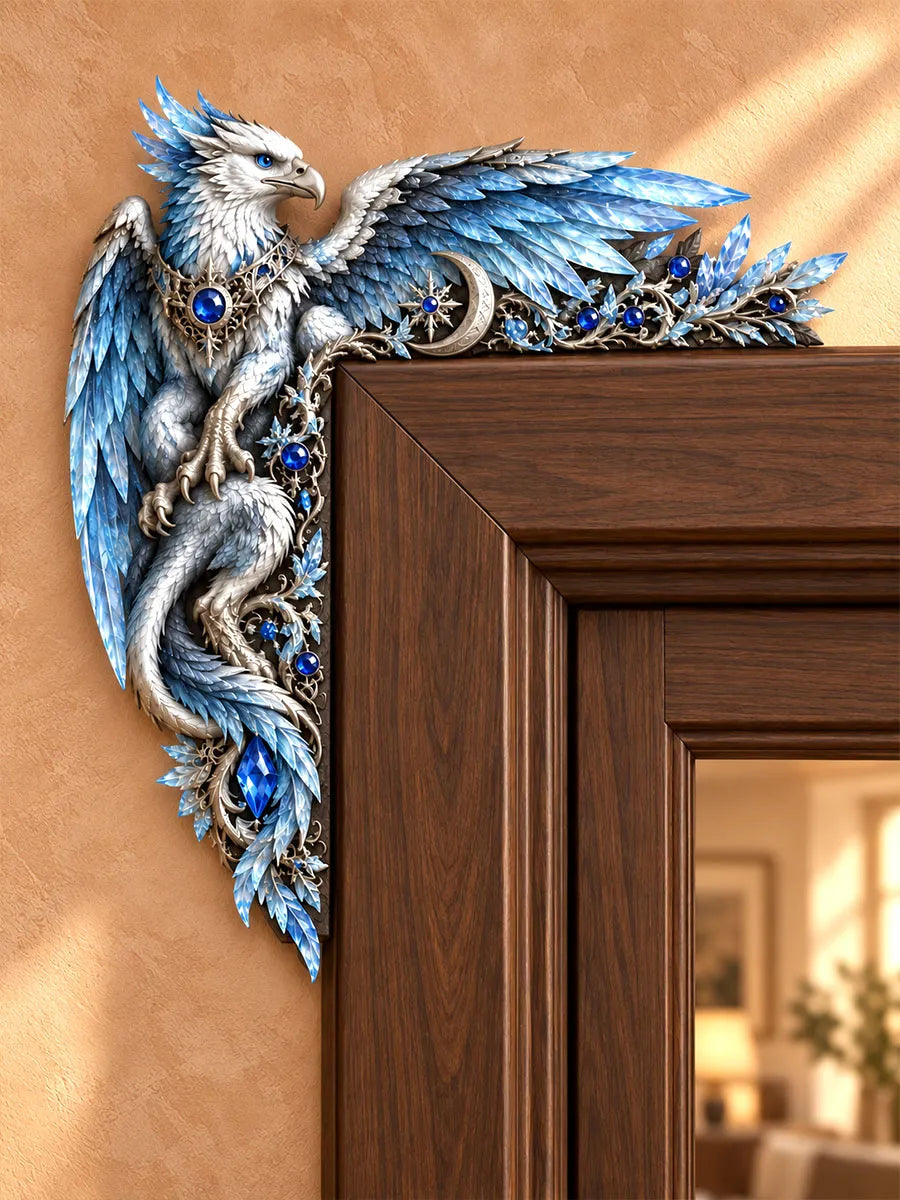 Moonlight Icewing Griffin Door Frame Corner Decor