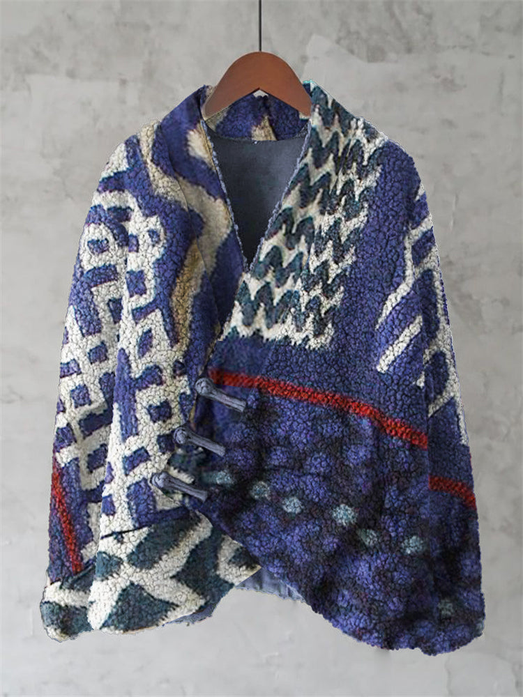 Japanese Geometric Pattern Women's Kimono