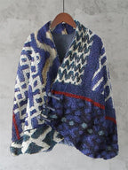 Japanese Geometric Pattern Women's Kimono