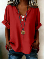 Women's Button-Down Casual Shirt