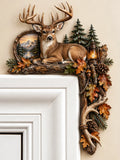 Hunt Deer Door Frame Decor