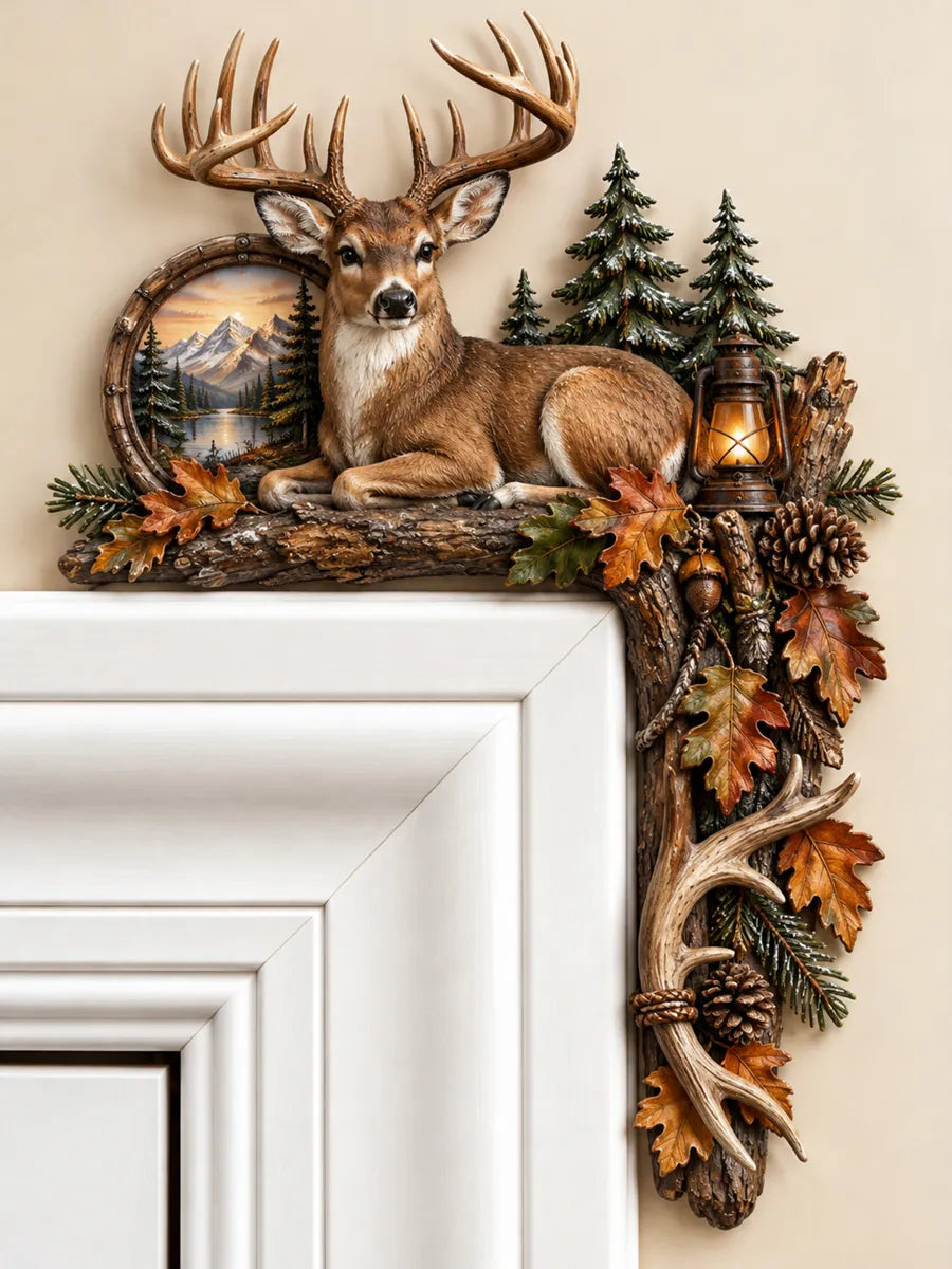 Hunt Deer Door Frame Decor