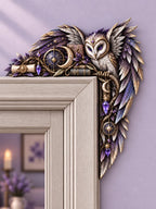🦉 Celestial Owl Door Frame Topper