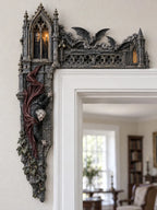 🧛‍♂️ Gothic Vampire Lord Door Frame Corner Decor