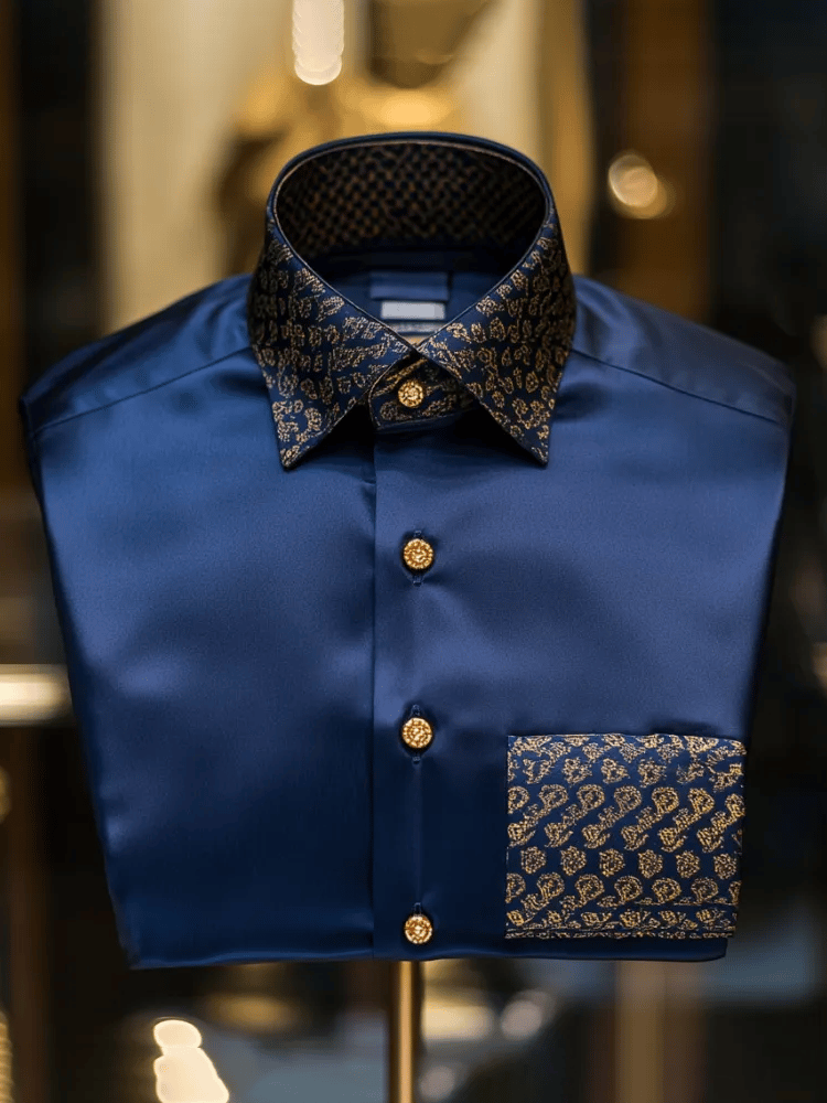 Men's Luxury Business Long Sleeve Shirt
