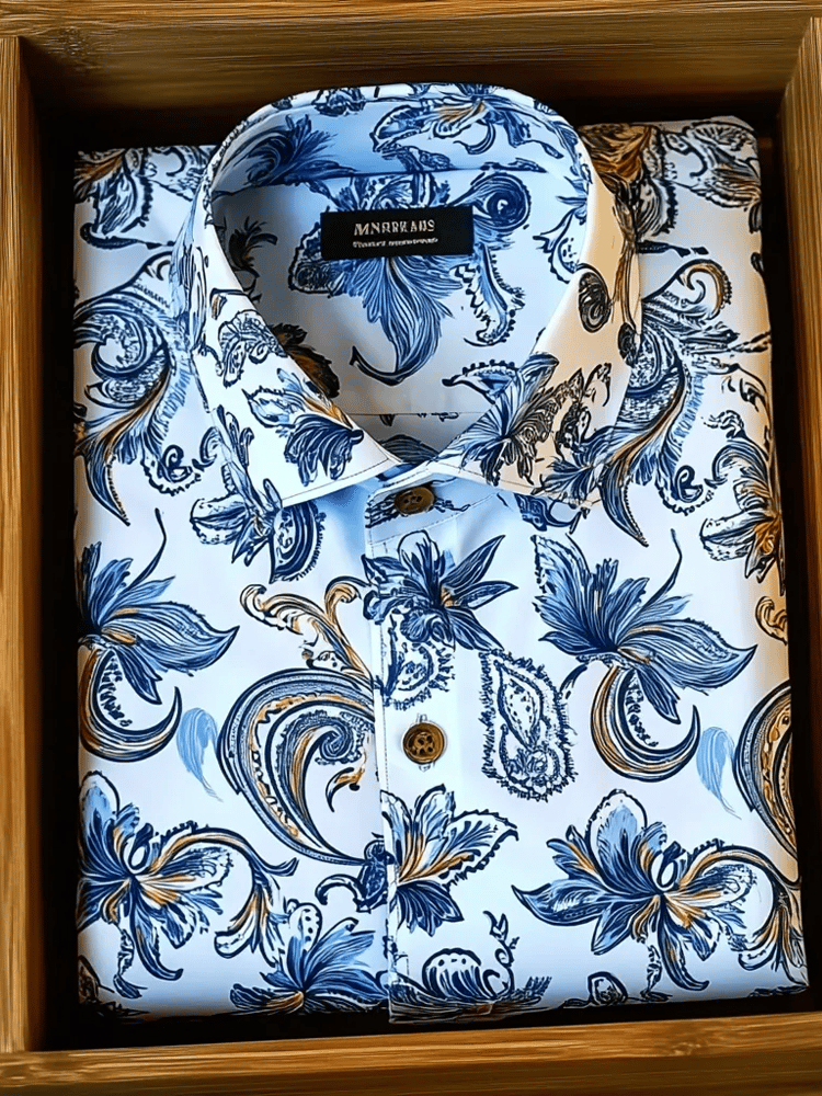 Men's Luxury Business Long Sleeve Shirt