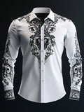 Men's Retro Gothic Dark Shirt