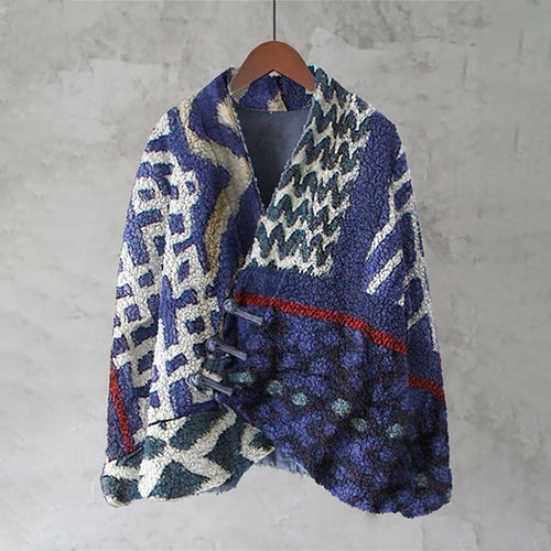 Japanese Geometric Pattern Women's Kimono