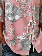 Women'S Casual Printed Shirt