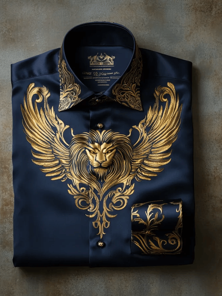 Men's Luxury Business Long Sleeve Shirt