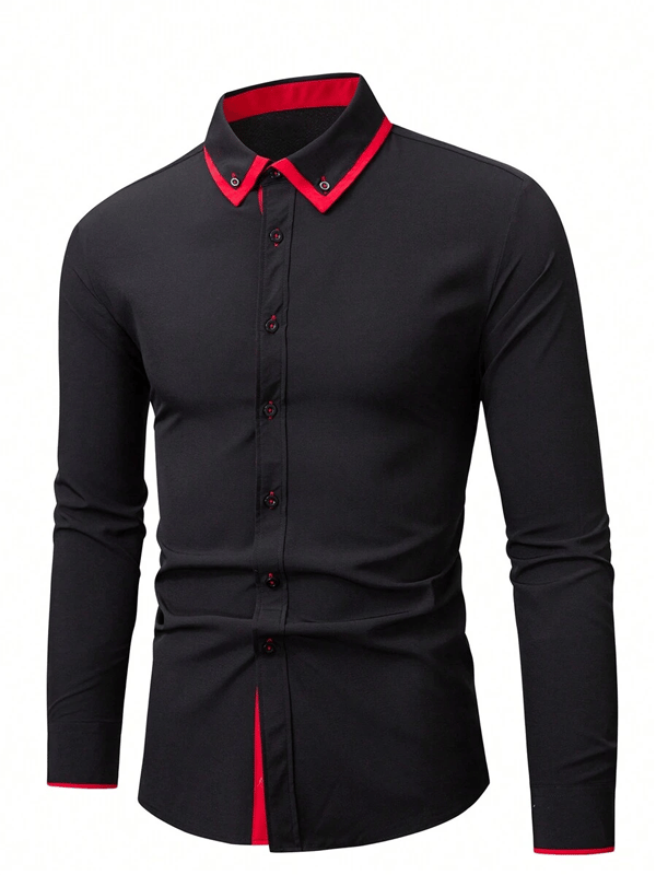 Men's Casual Long Sleeve Shirt