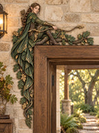 Woodland Elf Archer Door Frame Corner Decor