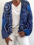 Circle Ripple Japanese Style Women's Cardigan