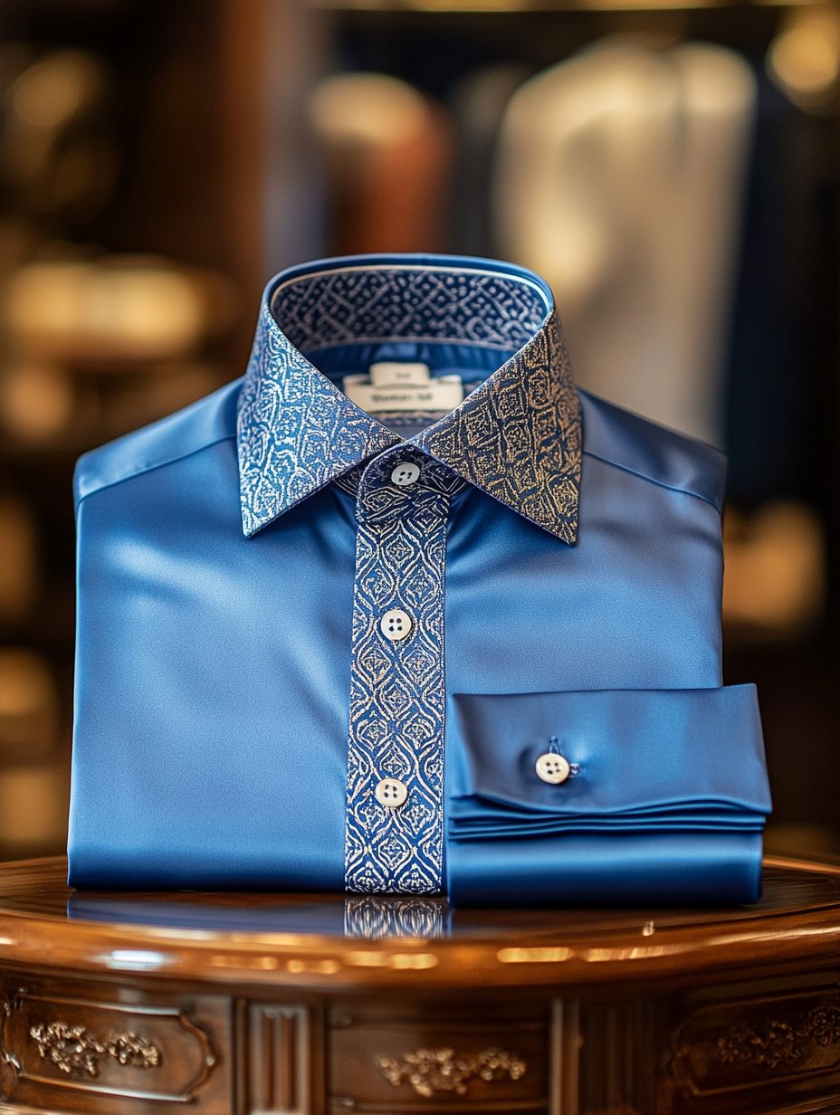 Men's Silk Classic Long Sleeve Shirt