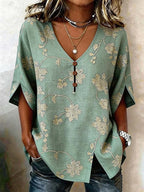 Women'S Casual Printed Shirt