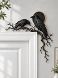 🖤Gothic Raven Door Frame Corner Decor