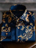 Men's Silk Long Sleeve Shirt