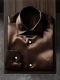 Men's Silk Long Sleeve Shirt