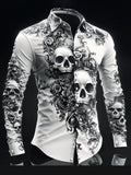 Men's Retro Gothic Dark Shirt