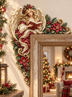 Christmas Angel Door Frame Corner Decor