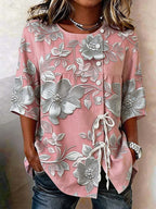 Women'S Casual Printed Shirt