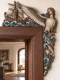 Greek Mythology Siren & Ancient Voyage Door Frame Corner Decor
