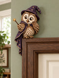 🪄Enchanted Wizard Owl Door Frame Corner Decor