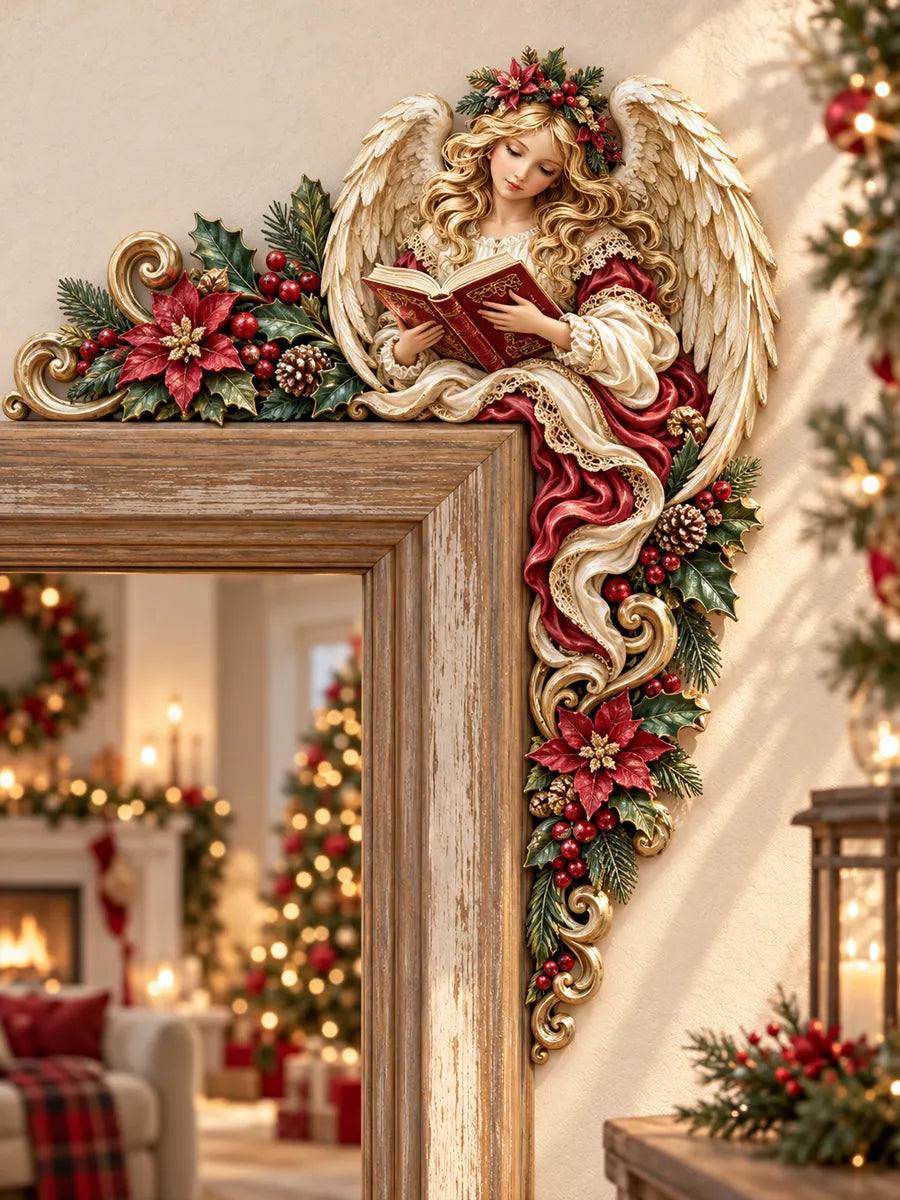 Christmas Angel Door Frame Corner Decor