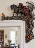 🎃 Headless Horseman Door Frame Corner Decor