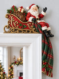 🎄 Festive Santa Claus Door Corner Decoration