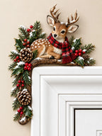 Christmas Deer Door Frame Decor