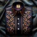Men's Light Striped Print Shirt