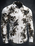 Men's Retro Gothic Dark Shirt