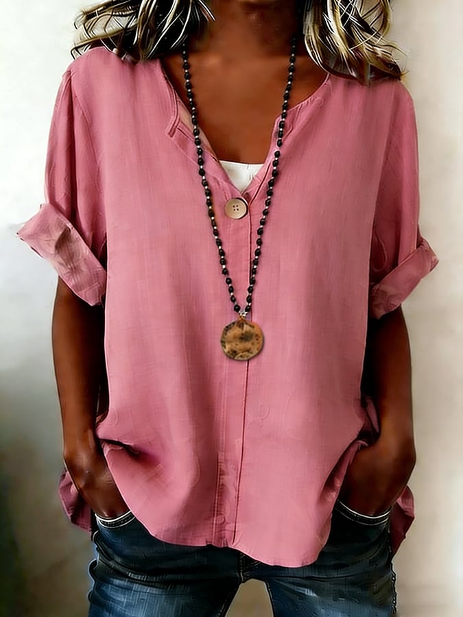 Women's Button-Down Casual Shirt