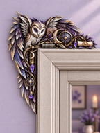 🦉 Celestial Owl Door Frame Topper