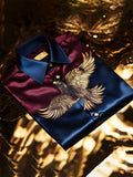 Men's Satin Luxury Business Long Sleeve Shirt