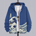 Men's Japanese Art Comfy Pocket Hoodie