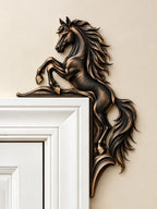 Horse Art Door Frame Corner Decor