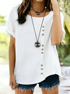 Women's Loose Simple Solid Color Top