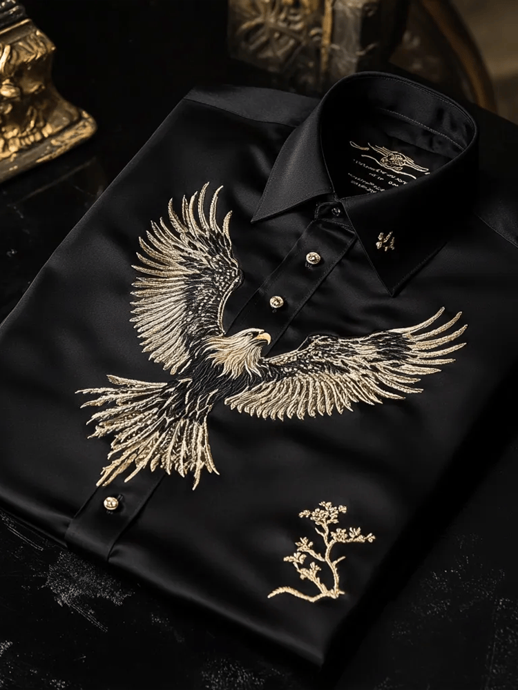 Men's Luxury Business Long Sleeve Shirt