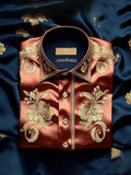 Men's Silk Long Sleeve Shirt