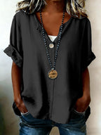 Women's Button-Down Casual Shirt