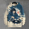 Men's Japan Samurai Playing Music Art Hoodie