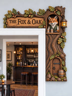 "The Fox & Oak" Woodland Door Frame Corner Decor