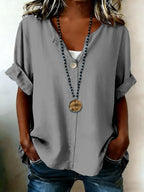 Women's Button-Down Casual Shirt