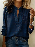 Women's Vintage-Patterned Shirt